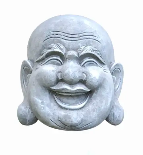 Artikelbild 2 des Artikels “Mian - Große Buddha-Maske, 21cm H | Steinguss “